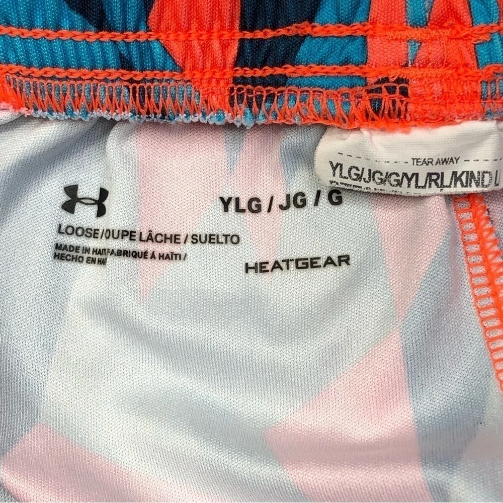 Under Armour basketball sports shorts Loose Fit Heat Gear Youth Large